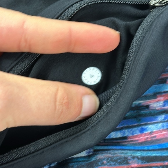 Lululemon Speed Up Short Long 4" Hinshu Alpine White Multi / Black - Picture 5 of 5